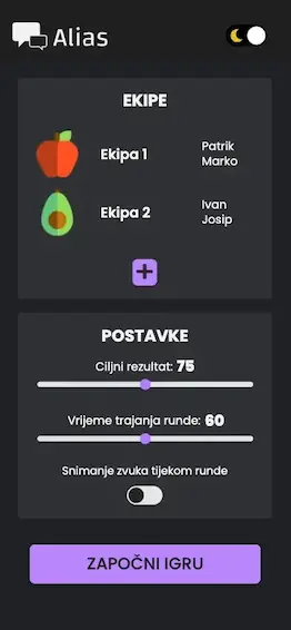 Game Configuration
